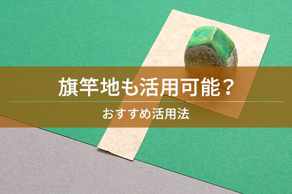 旗竿地も活用可能？ / おすすめ活用法