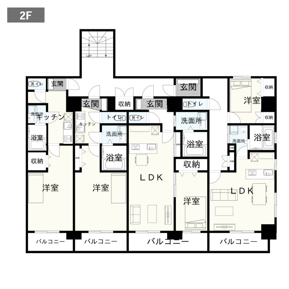 賃貸併用住宅 千葉 2f