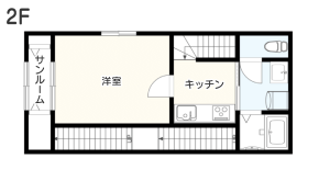 木造3階建て2F