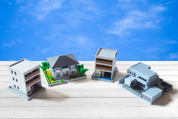 空き家活用のメリット 住宅模型